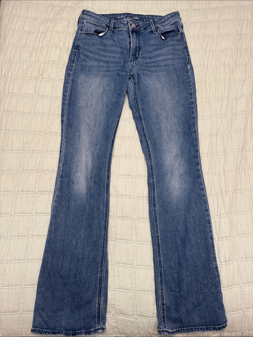 Old Navy Blue Flared Women's Jeans